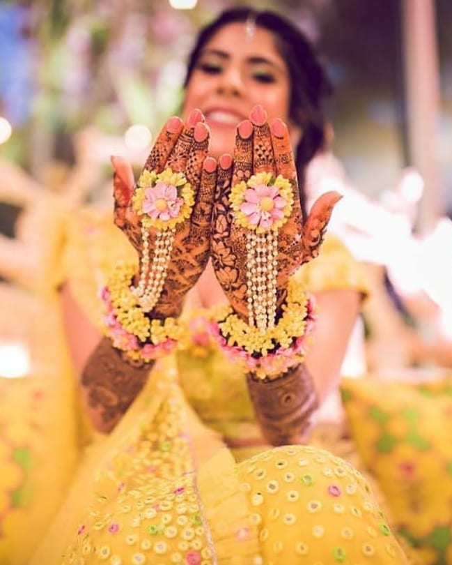 PunjabKesari, floral jewellery image, best floral jewellery image,फ्लोरल ज्वेलरी सेट डिज़ाइन इमेज