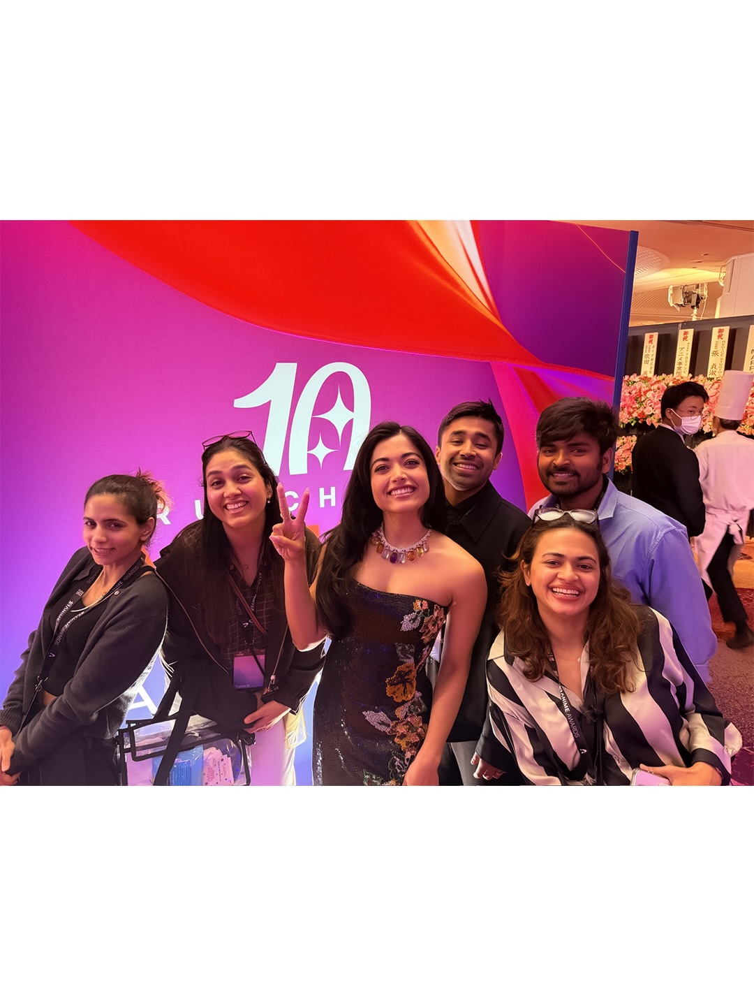 Rashmika Mandanna tokyo Anime Awards