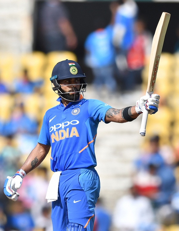 Virat Kohli overall 40th hundred, 6th hundred in row in home soul