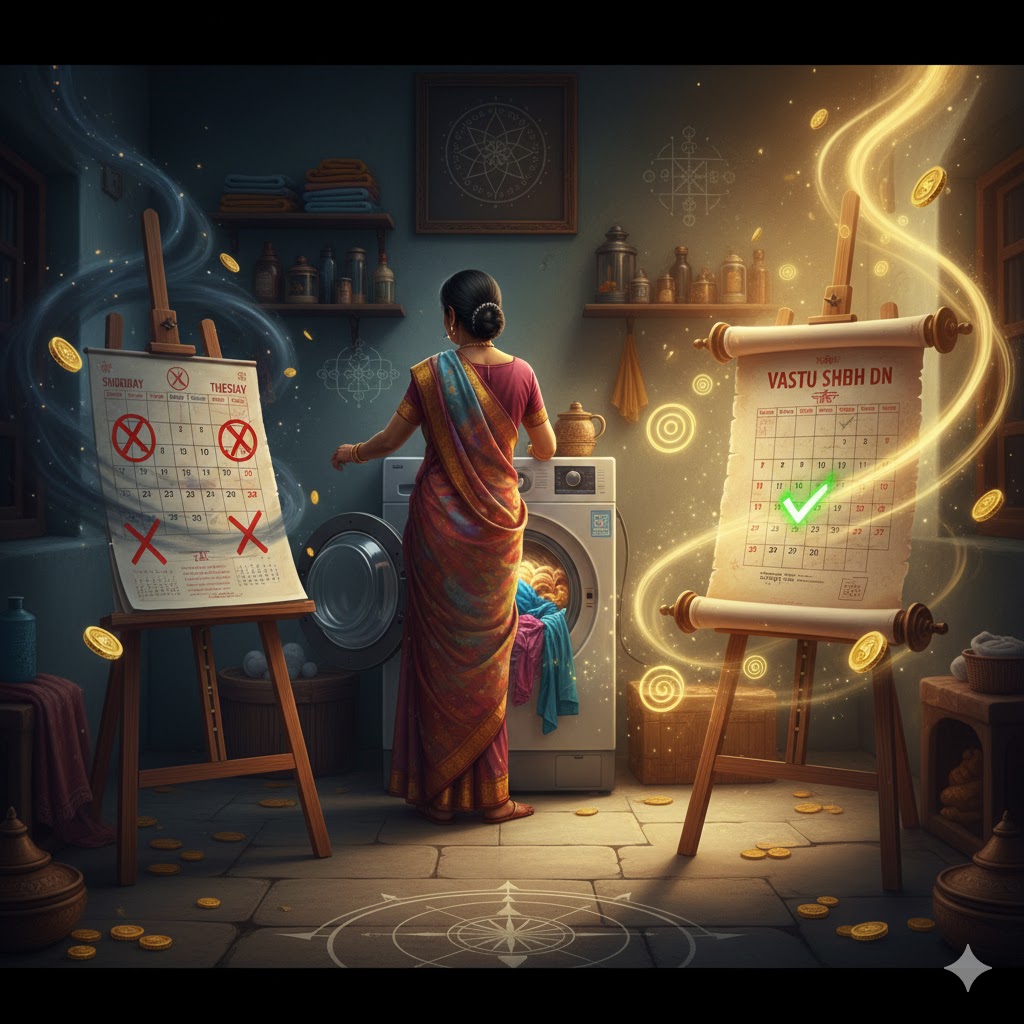 Vastu Tips for Laundry and Wealth