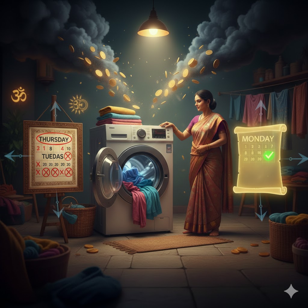Vastu Tips for Laundry and Wealth