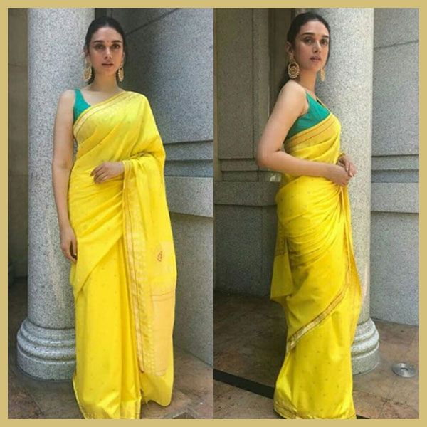 PunjabKesari, Aditi Rao Hydari Saree Image, Nari