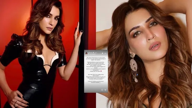 Kriti Sanon Rakshabandhan Ad
