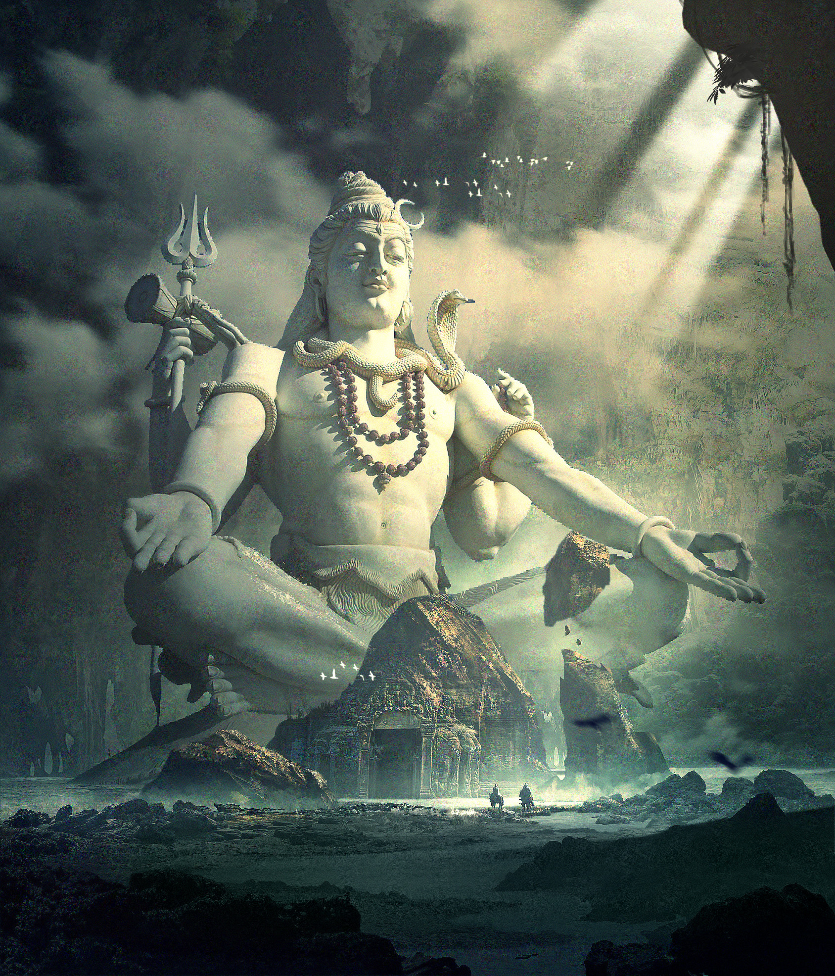 Shiva 4K Mahadev Wallpaper For Laptop - mahadev 4k ...