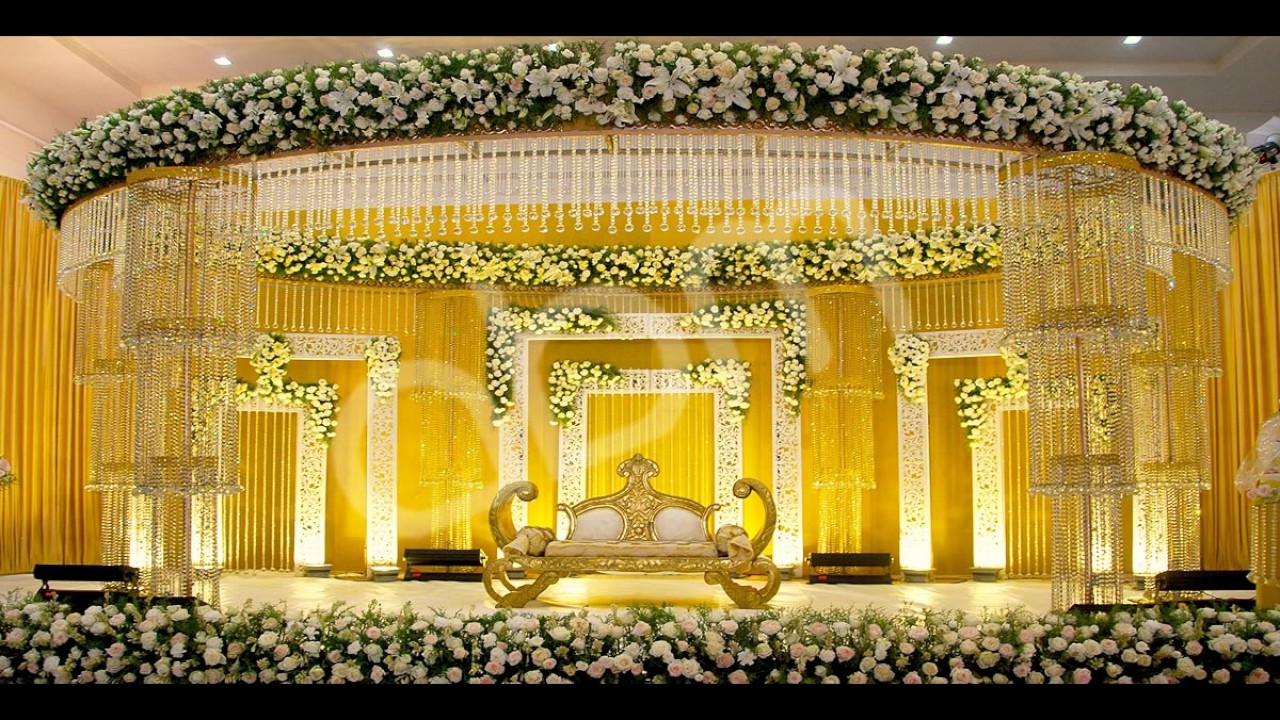 PunjabKesari,स्टेज डेकोरेशन इमेज, वेडिंग स्टेज डेकोरेशन इमेज,stage decoration image, wedding decoration image
