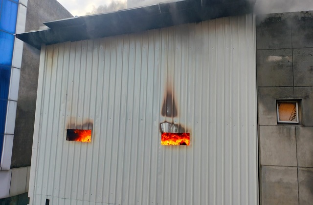 showroom fire