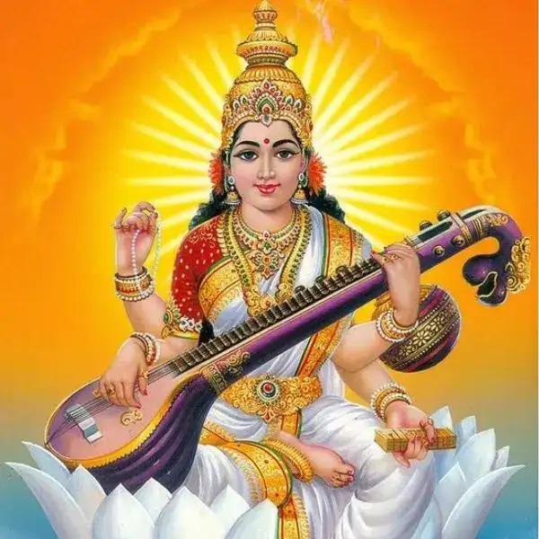 PunjabKesari  Maa Saraswati Ki Murti 