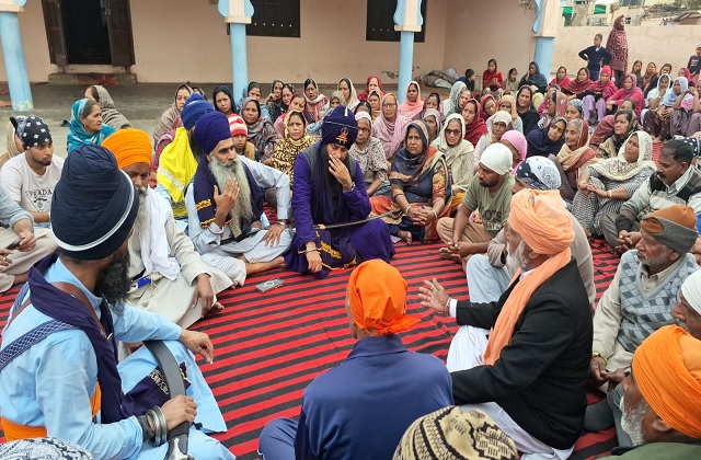 gurudwara sahib fire