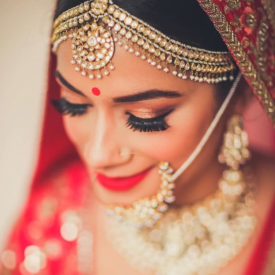 PunjabKesari, फैंसी एंड ट्रैडीशनल लुकिंग पोल्की माथा पट्टी  इमेज 