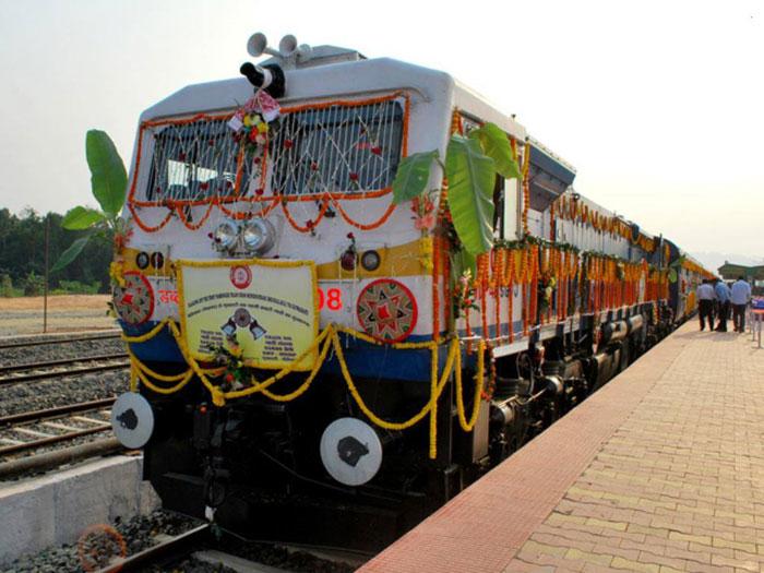 PunjabKesari, lifeline train in tripura