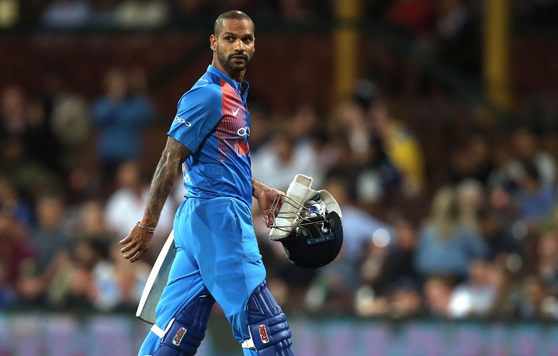 Shikhar Dhawan NZvIND