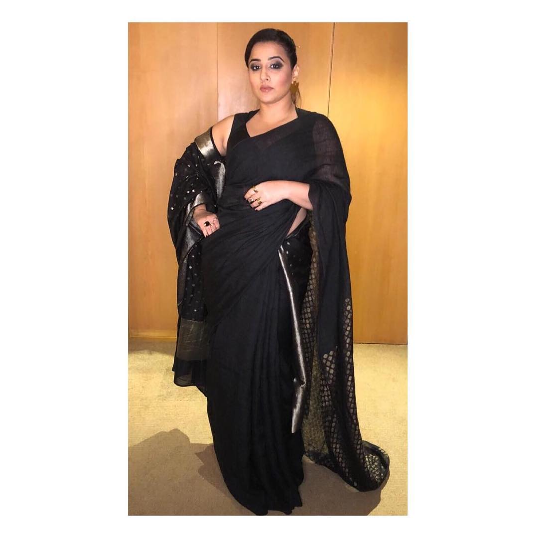PunjabKesari, Nari, Vidya balan, Saree Look, विद्या ने बदला साड़ी लुक