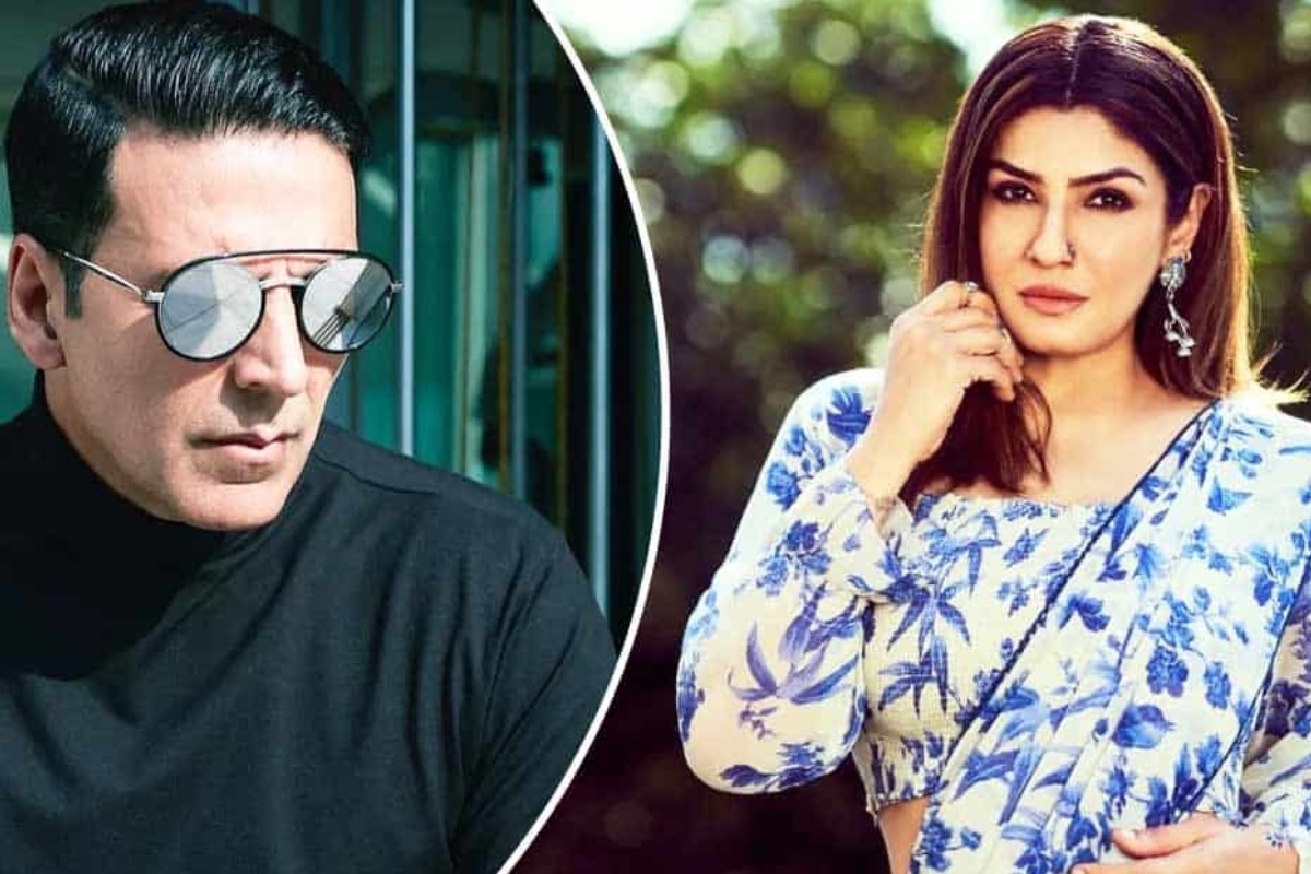 Akshay Kumar and Raveena Tandon