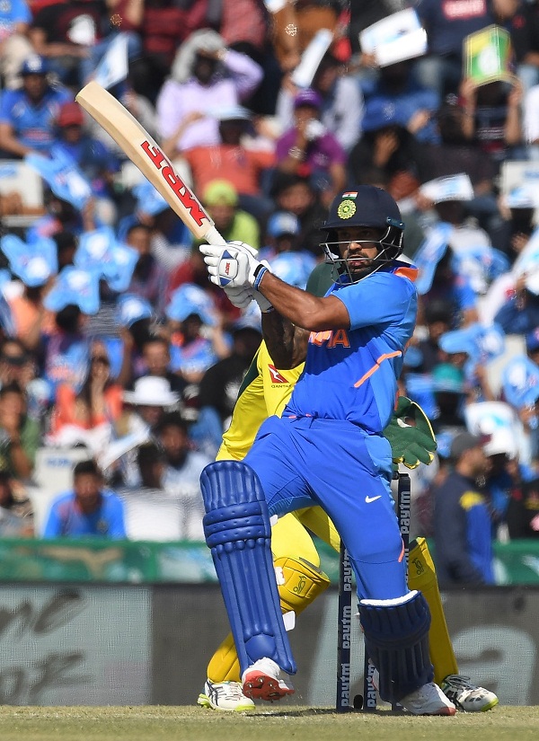 Shikhar dhawan break virender sehwag 15th hundred record in ODI