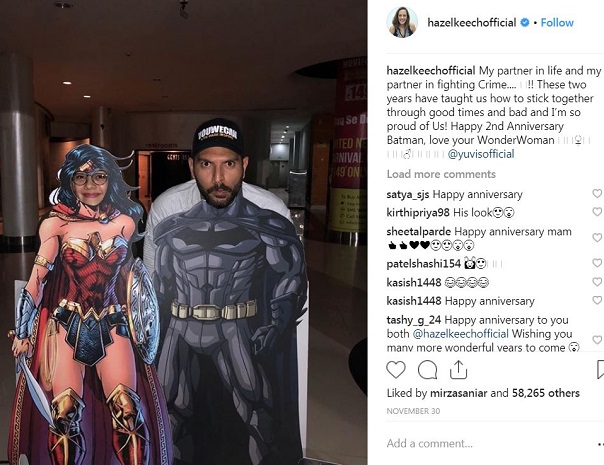 Yuvraj And Hazel