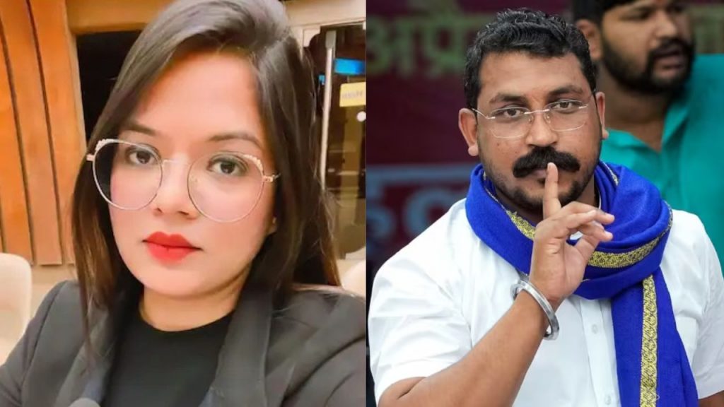 PunjabKesari, ChatGPT said:  Indore News, Chandrashekhar Azad, Bhim Army, Dalit Scholar, Rohini Ghavri, Sexual Harassment Allegations, Political Controversy, Social Media Evidence, India Politics, Dalit Rights, Court Case 