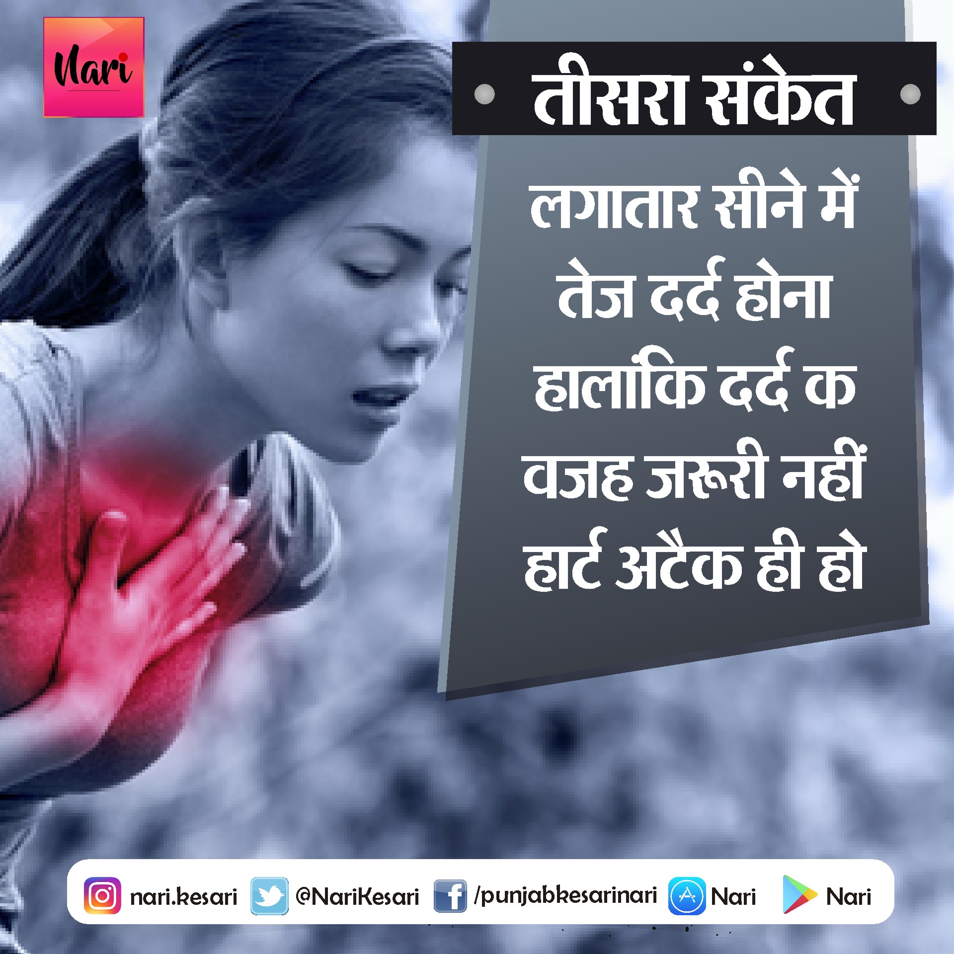 PunjabKesari,महिलाओं में हार्ट अटैक के लक्षण इमेज, Heart Attack Symptoms in Women image