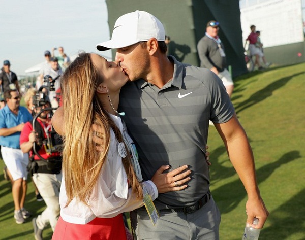 Jina sims is a good luck charm for boyfriend Brooks Koepka