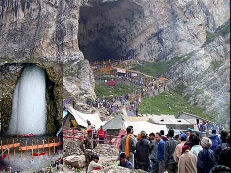 PunjabKesari, Amarnath Yatra, अमरनाथ यात्रा, Amarnath Yatra 2020, अमरनाथ यात्रा 2020, Amarnath Yatra canceled due to Corona, Covied affected Amarnath yatra, Dharmik Sthal, Religious place in india