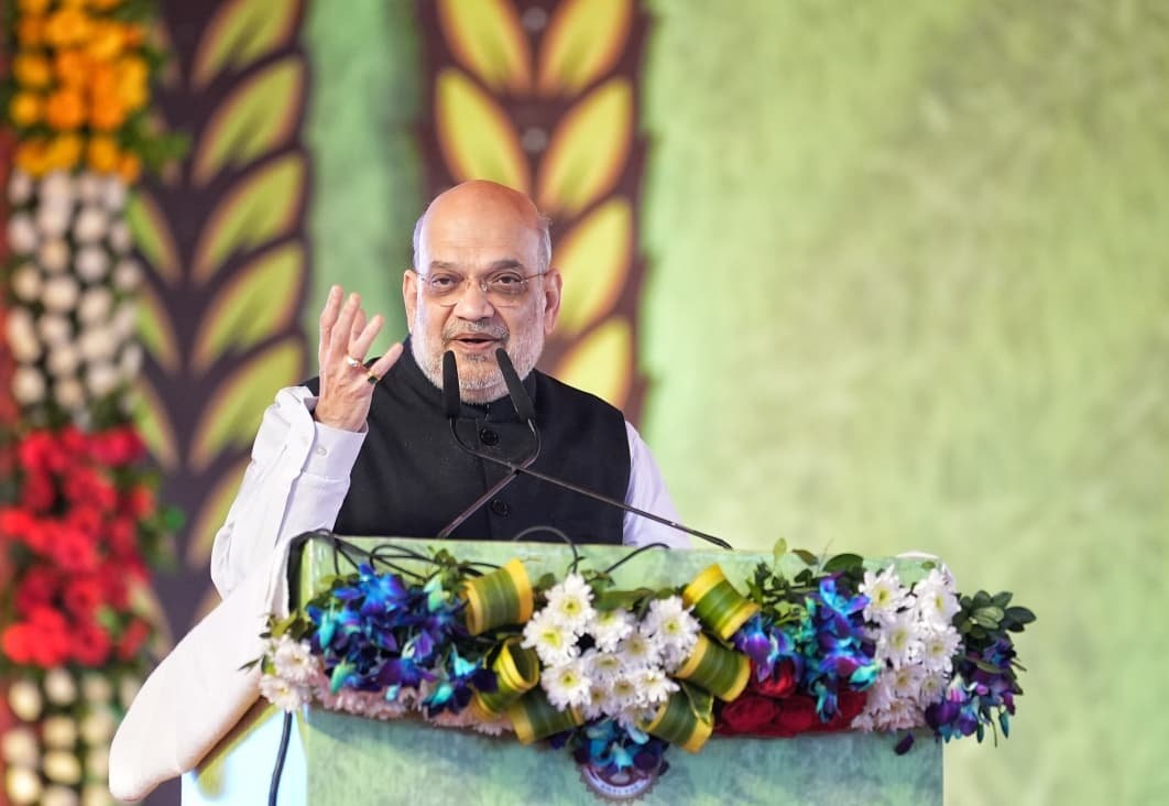 PunjabKesari, Amit Shah, Mohan Yadav, Rewa News, Farmers Conference, Krishak Sammelan, Natural Farming, Organic Farming, Cooperative Sector