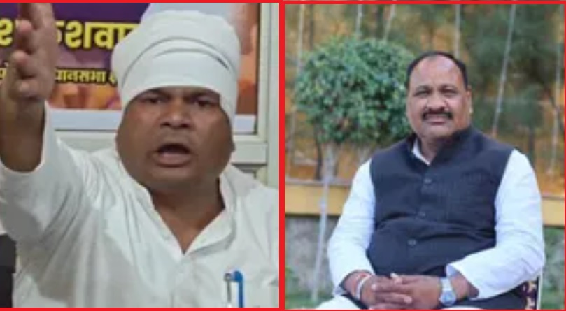 PunjabKesari, Madhya Pradesh Politics, Shivpuri, Drug Trafficking, Charas Seizure, Illegal Mining, Congress vs BJP, Political Controversy, Mahendra Yadav, Kailash Kushwaha, MP News, Indian Politics, Breaking News, Political Scandal, Corruption 