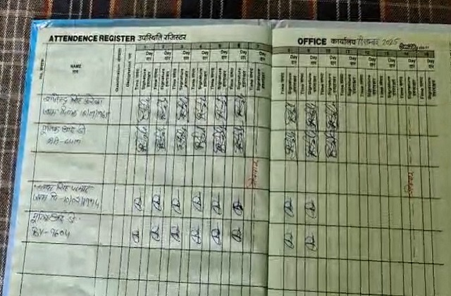 PunjabKesari, Sehore teachers attendance issue, fake attendance case MP, e-attendance violation, Sehore DEO action, MP school education news, teachers salary stopped, digital attendance MP