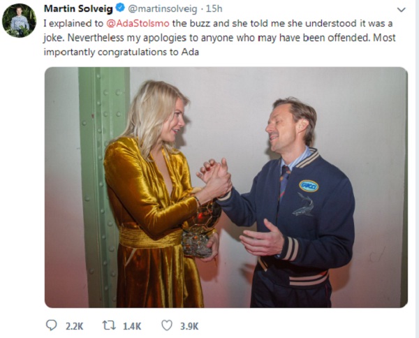 DJ martin Solveig asked ada hegerberg for twerk dance