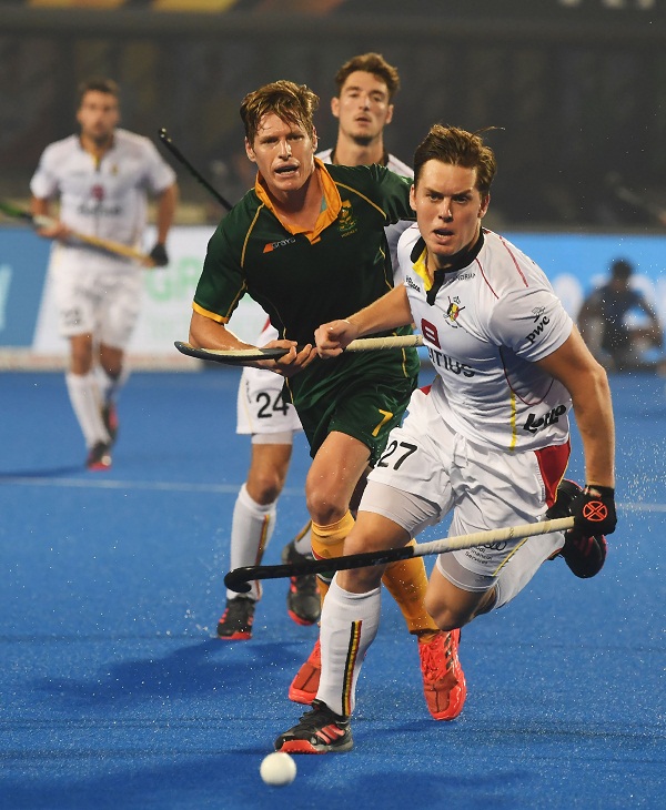 Hockey world cup : Belgium beat South Africa by 5-1