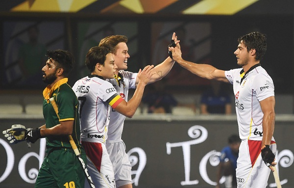 Hockey world cup : Belgium beat South Africa by 5-1