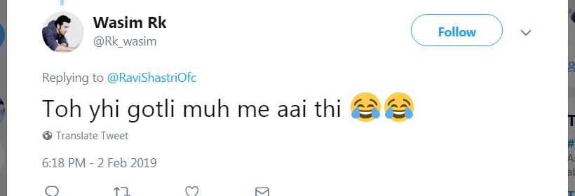 Ravi Shastri Troll