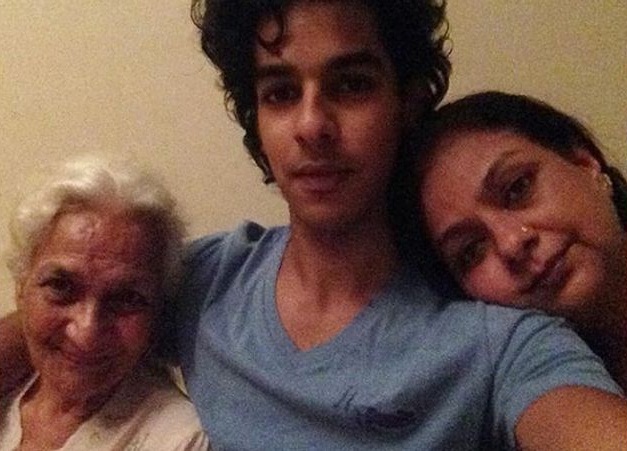 PunjabKesari, Shahid Kapoor Ishan Khatter Grandmother Images