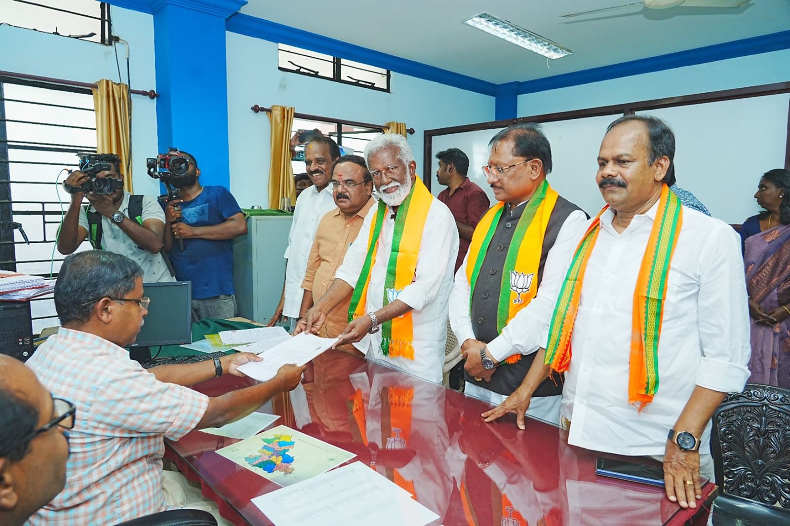 PunjabKesari, Vishnu Deo Sai Kerala visit, BJP Kerala election 2026, Chengannur BJP candidate, Aranmula election rally, Kerala politics news, BJP campaign Kerala