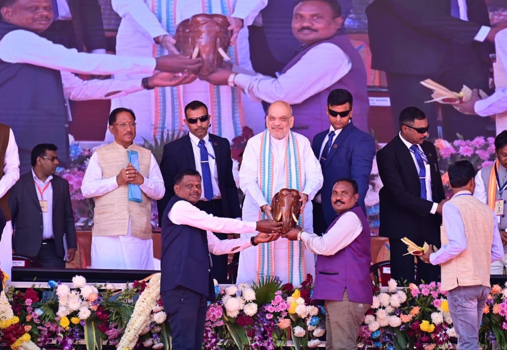 PunjabKesari, Amit Shah, Bastar Pandum 2026, Bastar News, Chhattisgarh News, Tribal Culture India, Naxal Free Bastar, BJP Government, Modi Government, Tribal Development, Bastar Culture, Amit Shah Speech, Bastar Development, India Internal Security 