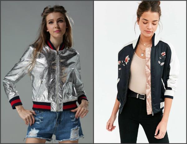 स्ट्रीट स्टाइल बॉम्बर जैकेट