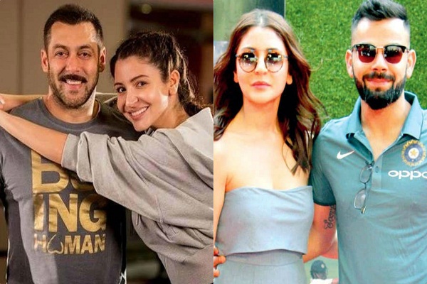 कभी सलमान ने बचाया था अनुष्का-विराट का रिश्ता, लेकिन आज नहीं भेजा शादी कोई निमंत्रण - anushka sharma and virat kohli patchup by salman khan-mobile