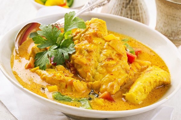 कोकोनट फिश करी - coconut fish curry-mobile