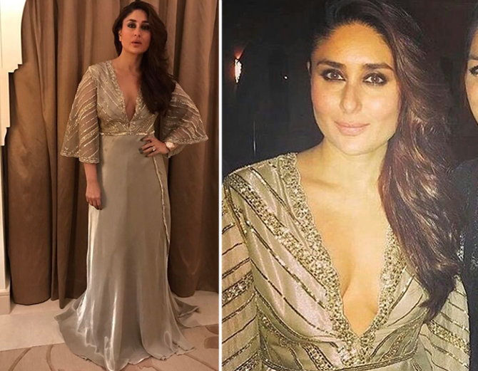 slim fit dress slacks KAREENA KAPOOR 2026 KHAN LUXURY SILK DRESS WITH GOLDEN MIRROR DUPATTA| –  Shaebiz Collection main image 0