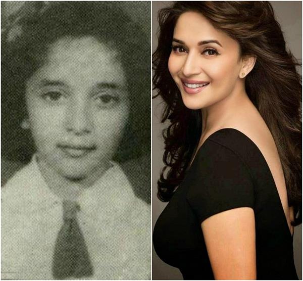 Madhuri Dixit बचपन से ही थी बहुत क्यूट, देखे तस्वीरें