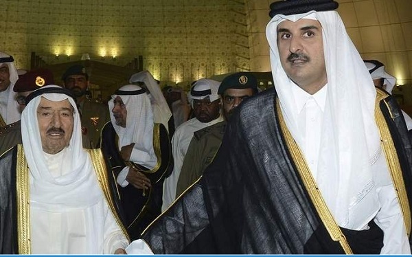 Kuwait Ruler Name कतर के शासक से मिले कुवैत के अमीर - kuwait ruler meets with qatari ...