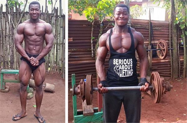 न जिम न ही डाइट, मेहनत और इंटरनेट से बनाई एेसी बॉडी!