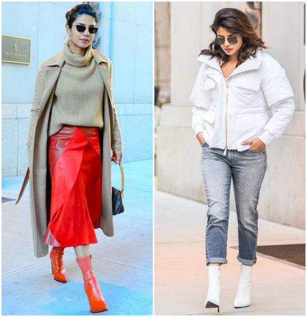 Winter Fashion: देसी गर्ल प्रियंका की ड्रेसेज से लें आइडिया