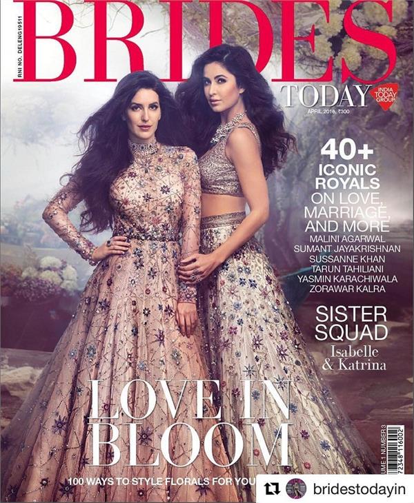 बहन के साथ कैटरीना ने करवाया ब्राइडल फोटोशूट, देखें तस्वीरें