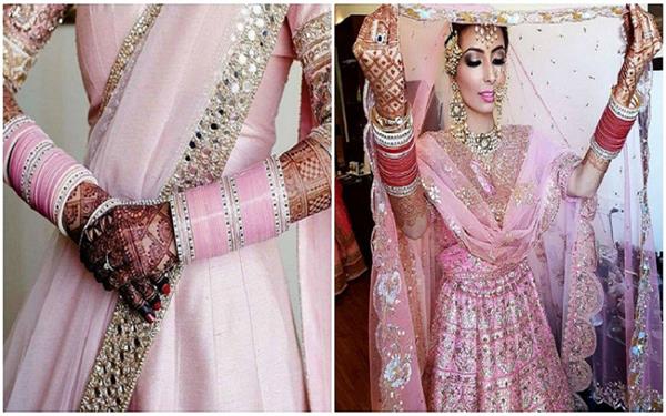 अगर आपका फेवरेट कलर भी हैं Baby Pink तो वेडिंग लुक में दें इसे खास जगह !