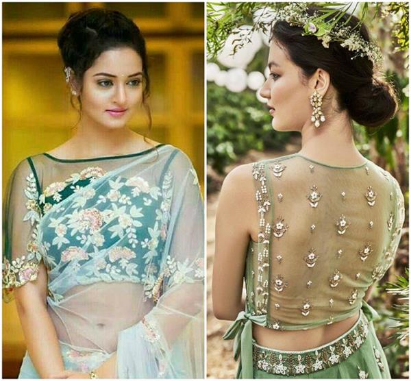 साड़ी के साथ ट्राई करें ये ट्रैंडी 'Sheer' और 'Transparent' ब्लाउज और दिखें सेक्सी