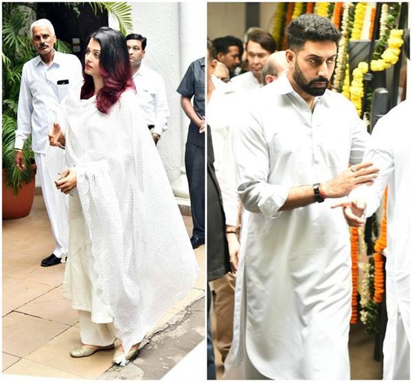 श्वेता नंदा के ससुर का हुआ निधन, अंत‍िम संस्कार पर पहुंचा पूरा 'बच्चन परिवार'