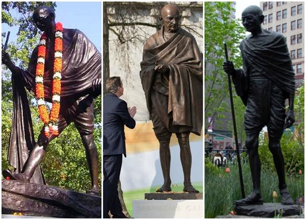 गांधी जी ने कभी नहीं रखा इस विदेशी कंट्री में कदम लेकिन यहीं बनी है उनकी सबसे ज्यादा मूर्तियां