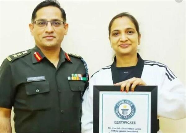 अपने ही 2 गिनीज रिकॉर्ड तोड़ किरण ने ताइक्वांडो में हासिल की महारत, पुरुषों को भी पछाड़ा