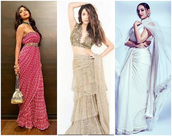 Drape Style : अब नए तरीके में कैरी करें साड़ी