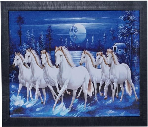 Vastu Tips: घर में क्यों लगाई जाती है 7 घोड़ों की तस्वीर?