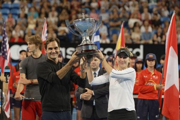 Roger Federer Win Title Tennis